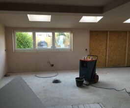 decorating the client room