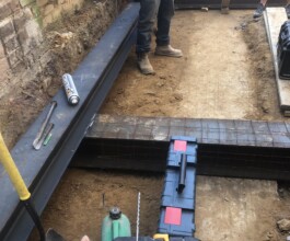 preparing to build driveways