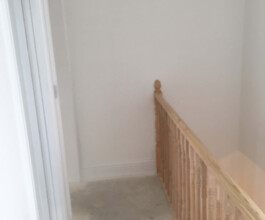 stairs before painting work