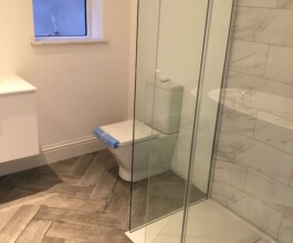 bathroom area designed