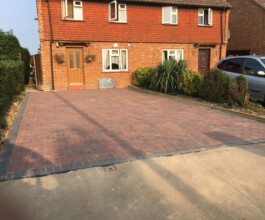 driveways installed by our professionals