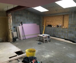 our team working area