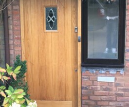 new door installed