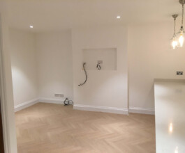 lighting installed in the room