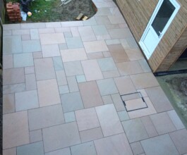 our professional installed patios