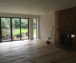 building the new room
