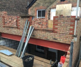 building the extended room