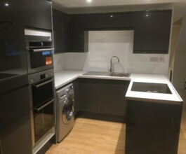 decorated kitchen by rkbs team